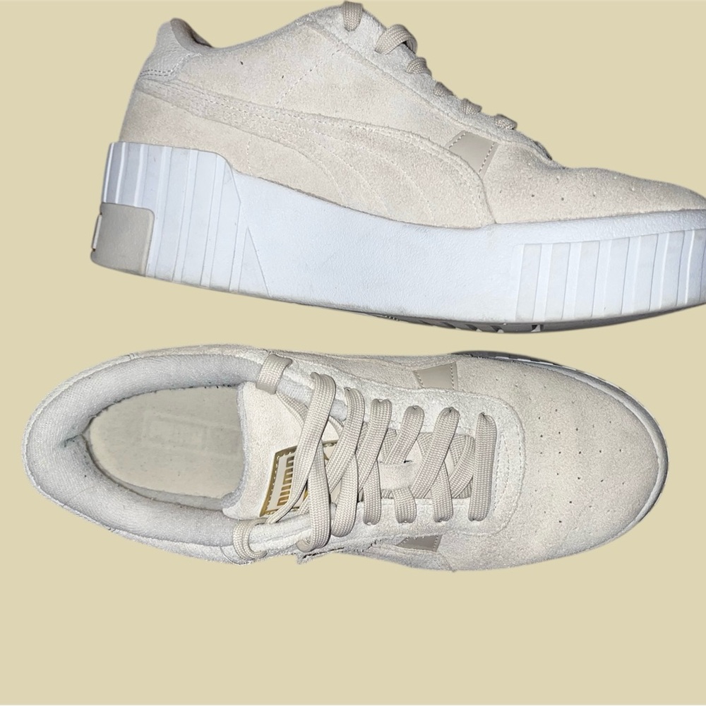Puma Cali Wedge Tonal Sneakers - Picture 10 of 12
